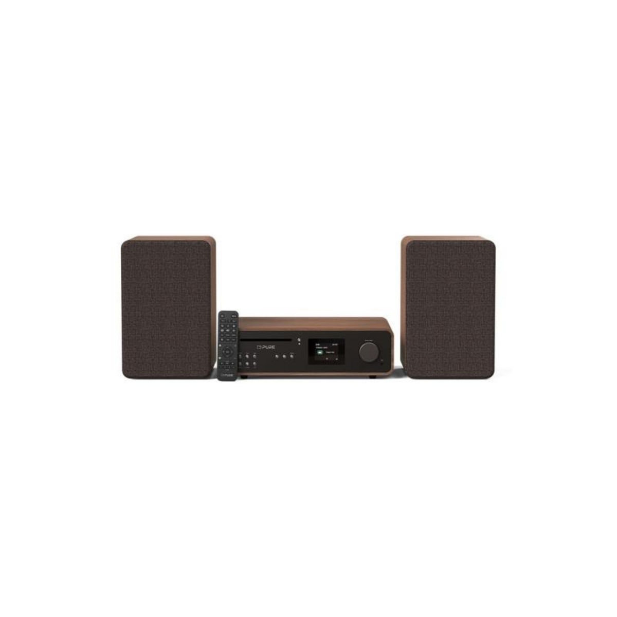 PURE Chaine HiFi Pure Classic Stereo Coffee Black Walnut EU UK