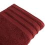 Voir la diapositive 3 : ACTUEL Serviette de toilette unie en coton 500 g/m²