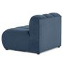 Voir la diapositive 6 : LISA DESIGN Debbie - module d'assise sans accoudoirs en tissu texturé