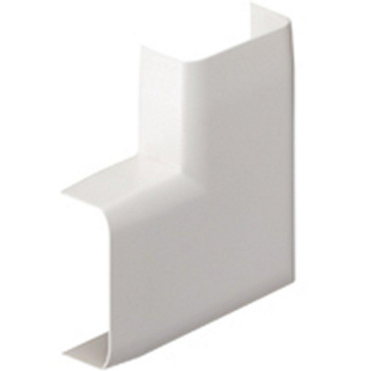 CENTRALE BRICO Lot de 2 angles plats blanc pour moulure, H. 2.6 x P.1.5 cm