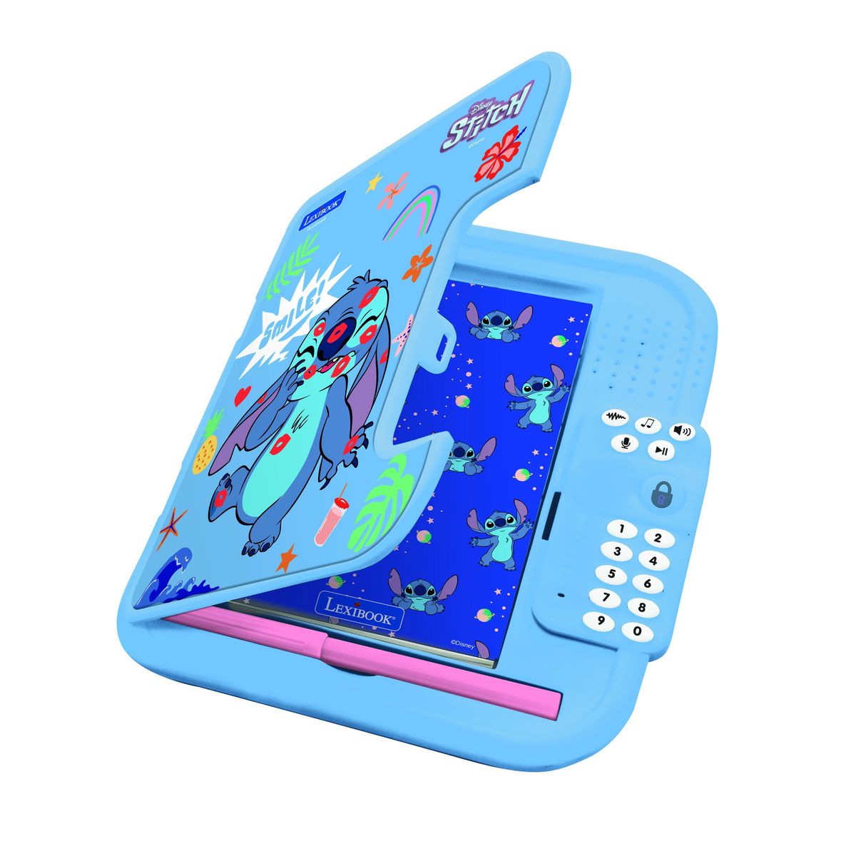 Lexibook Journal intime électronique avec coffre-fort Stitch