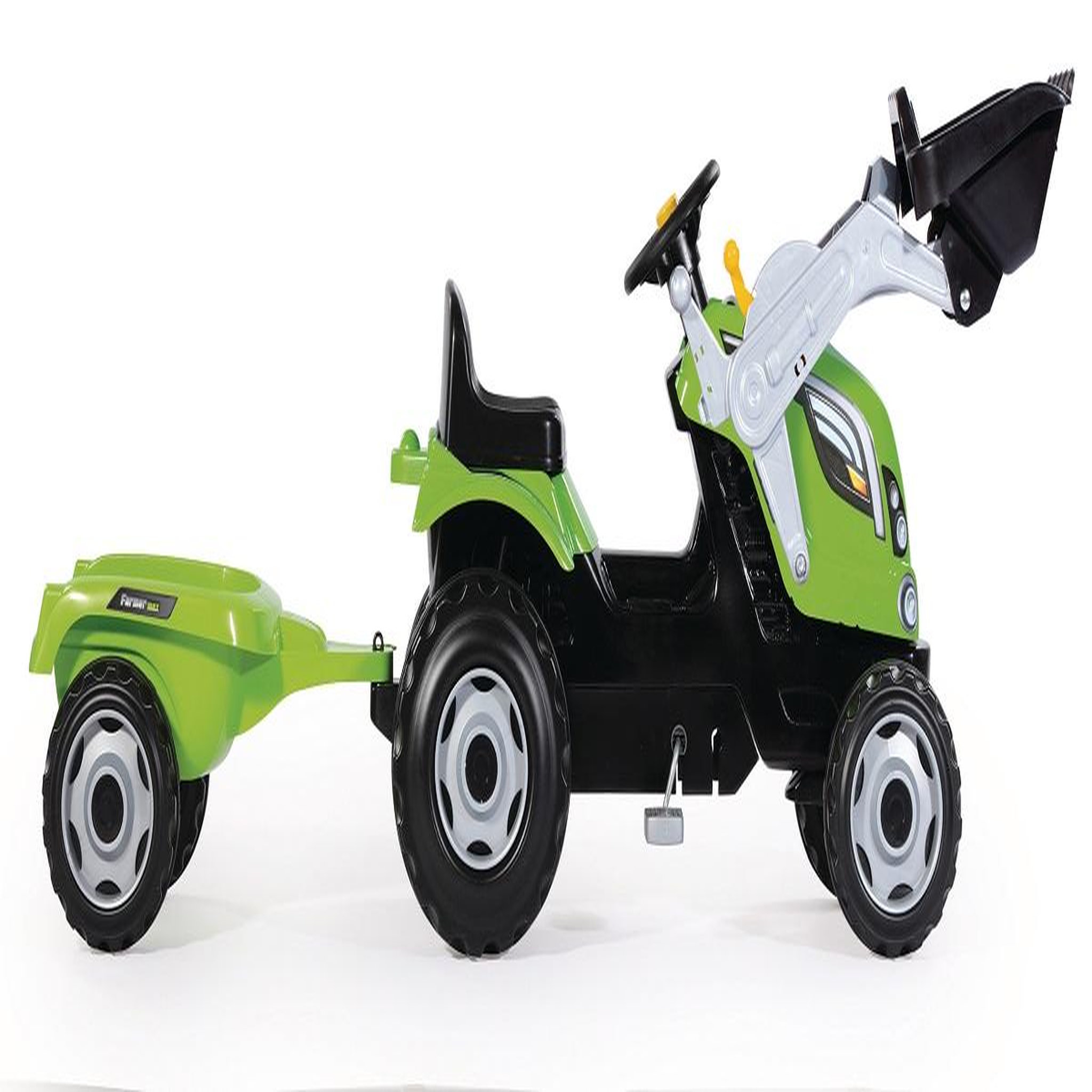 Voir la diapositive 2 : SMOBY Tracteur Farmer Max et sa remorque 