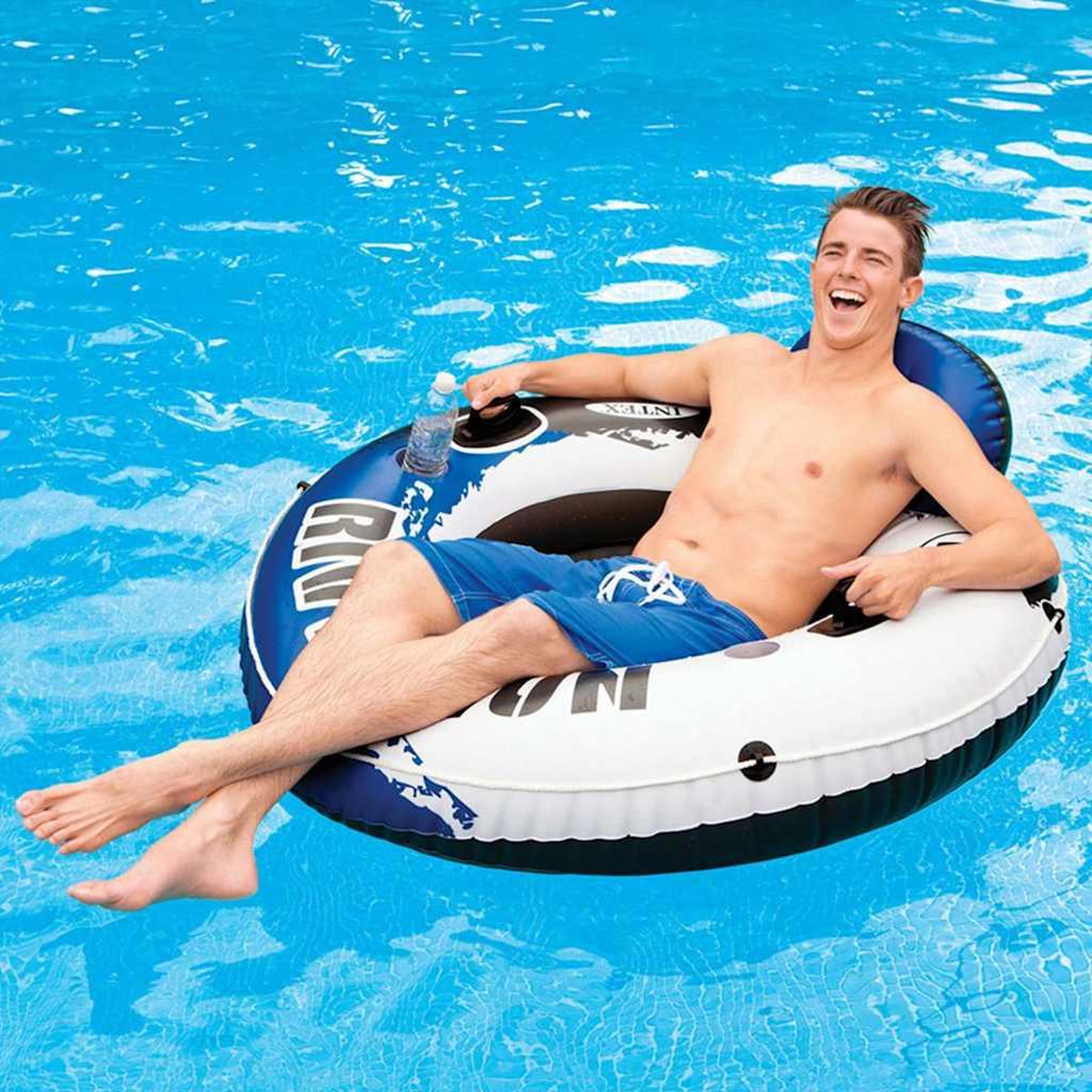 Voir la diapositive 3 : INTEX Intex anneau flottant river run 1 135 cm 58825eu