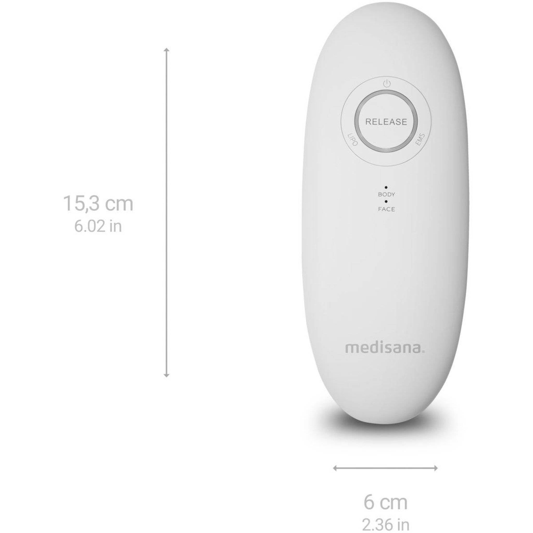 Voir la diapositive 4 : Medisana Appareil anti cellulite a ventouse 3 en 1 VC 150