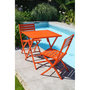 Voir la diapositive 6 : Paris Prix Ensemble Table de Jardin Pliante & 2 Chaises  Marius  70cm Orange