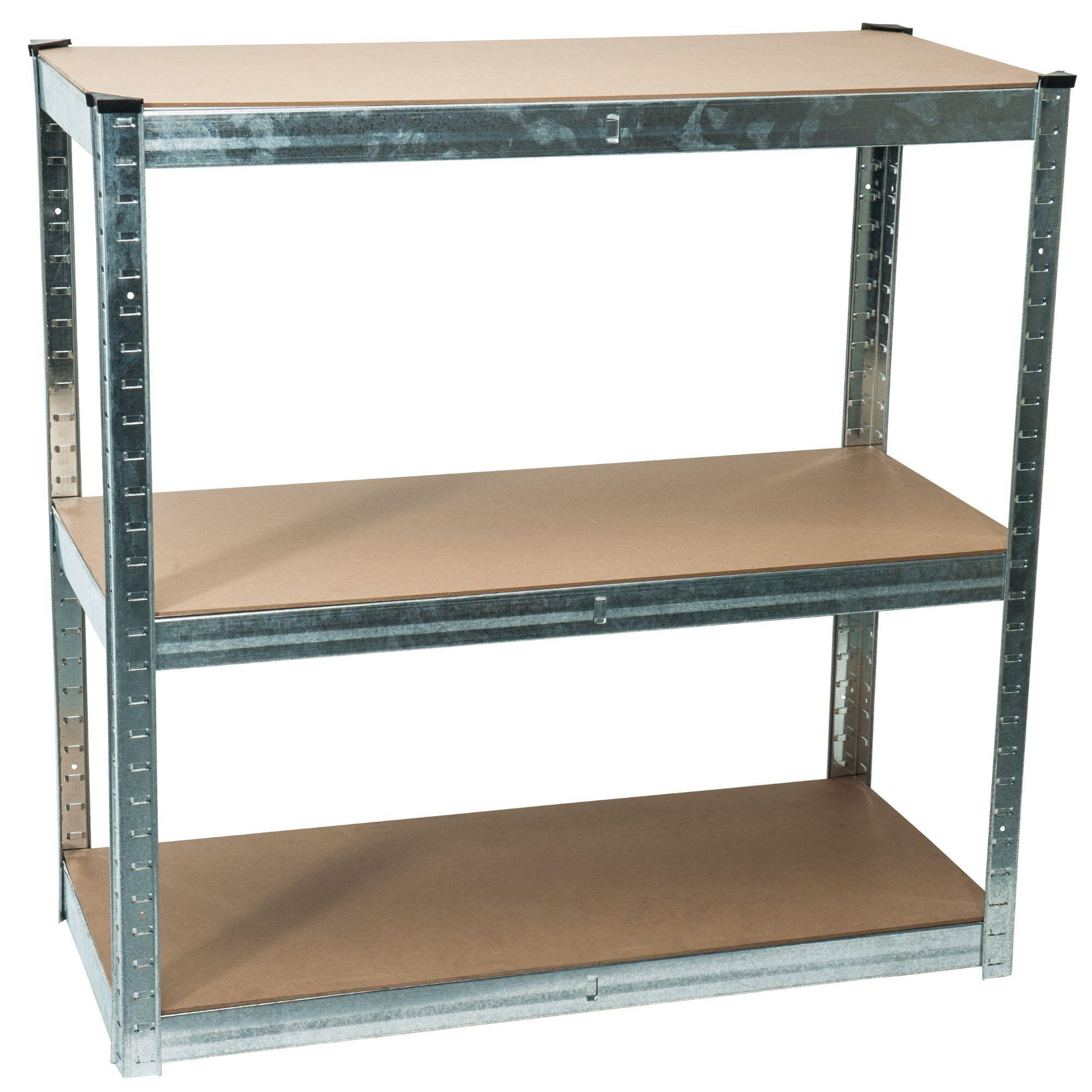 Voir la diapositive 2 : WERKAPRO Étagère spéciale charge lourde 5 plateaux  180x90x40cm  875kg