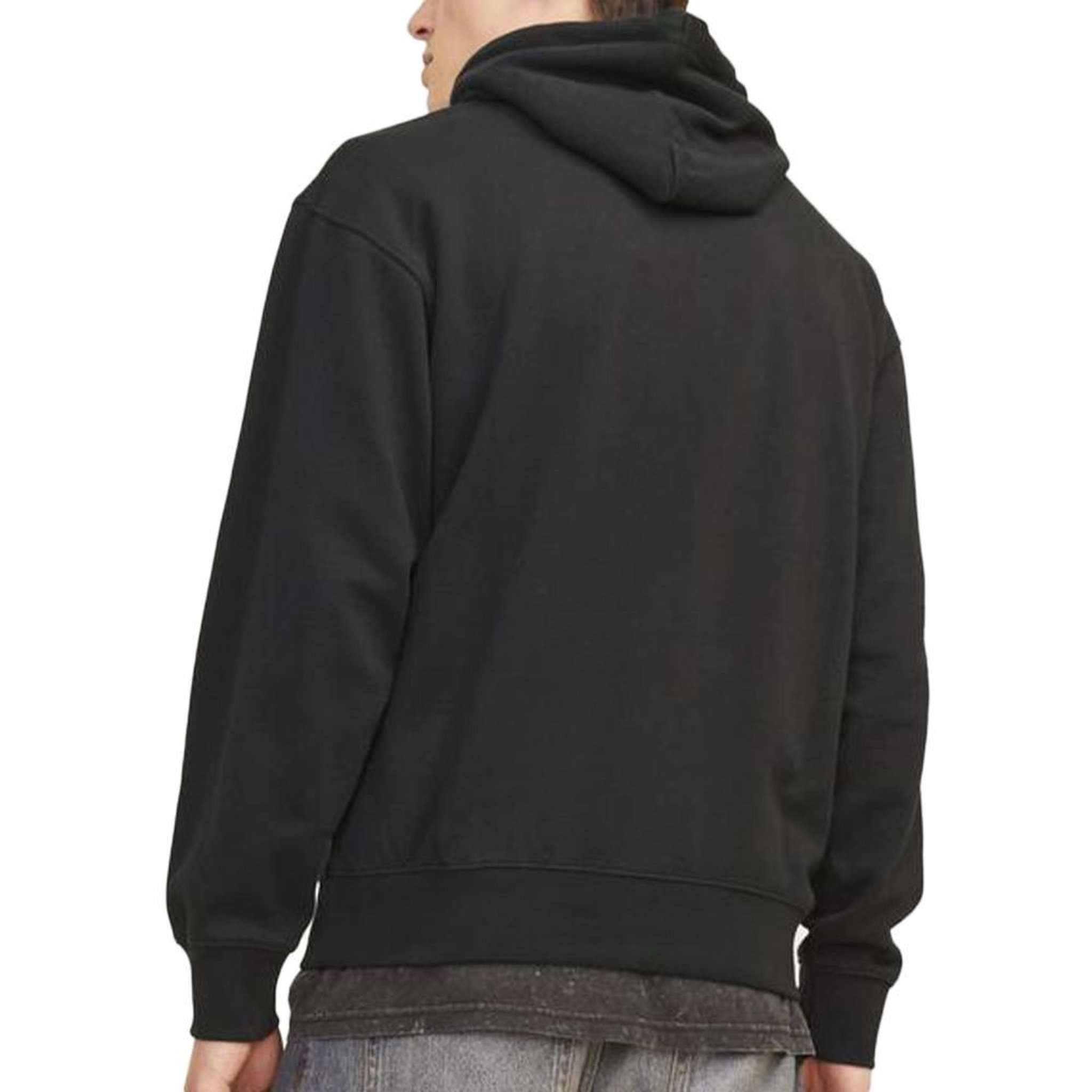 Voir la diapositive 3 : Jack & Jones Sweat à capuche noir clair homme jack & jones charge
