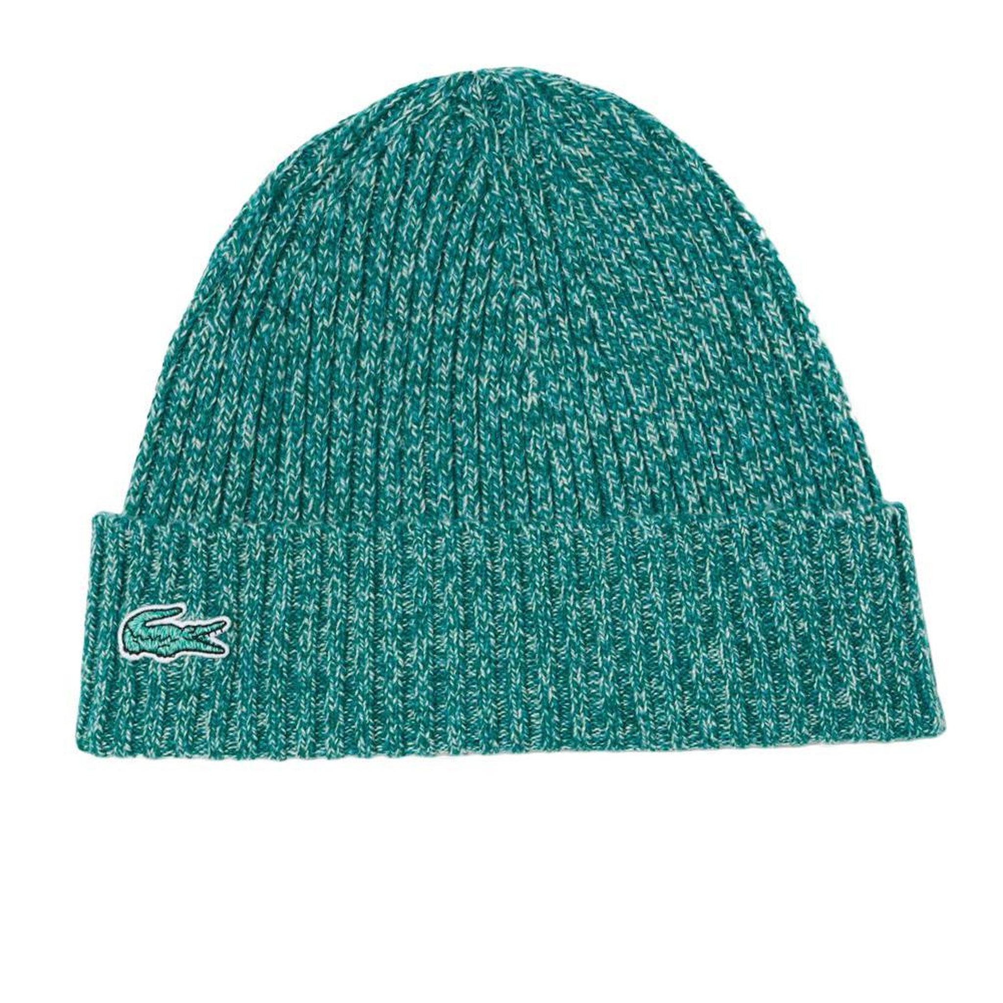 Lacoste Bonnet Vert Mixte Lacoste Rib. Coloris disponibles : Vert