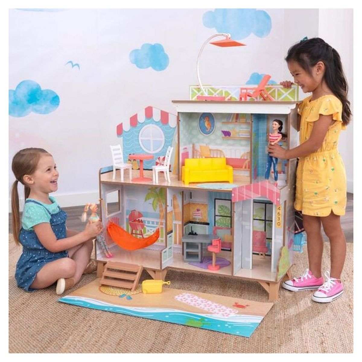 Kidkraft Maison de poupées Ferris Wheel Fun Beach