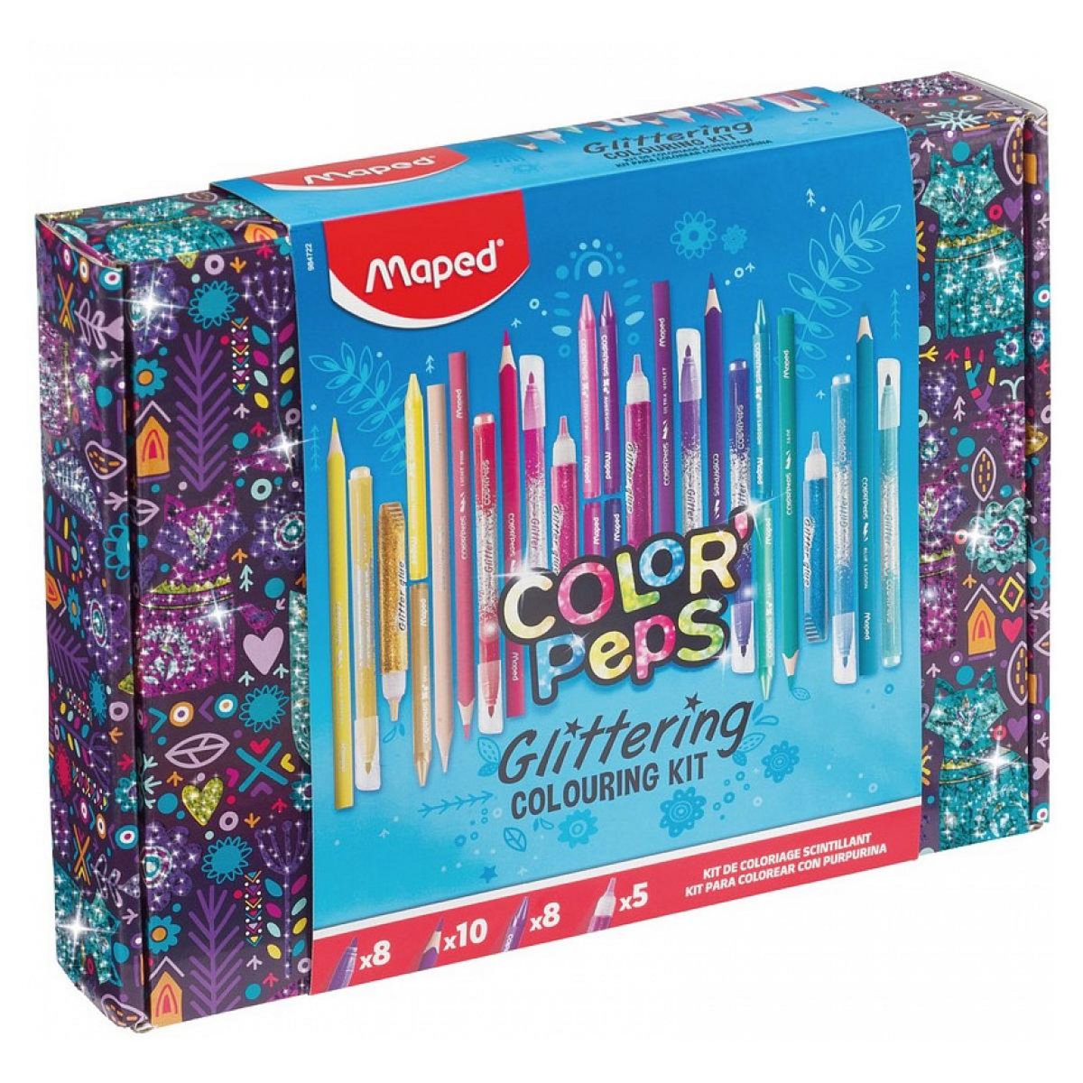 MAPED Kit couleurs scintillantes