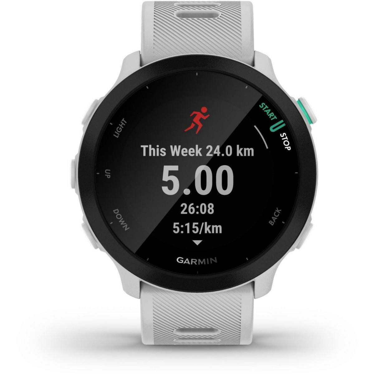 GARMIN Montre sport FORERUNNER 55 Blanche