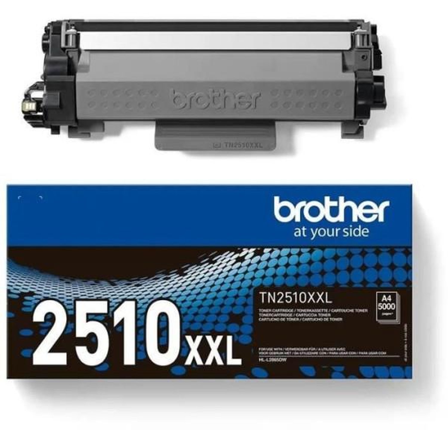 Toner original Brother TN2510XXL 1 Unité - vue 8