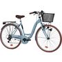 Voir la diapositive 5 : SCRAPPER Vélo VTC 28'' Rétro Ville Rigide Femme Acier  Scrapper Railway 1 LDT Vintage  - 6 vitesses - Enjambement bas – Freins V-brake - Shimano -  Equipé City