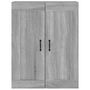 Voir la diapositive 5 : VIDAXL Armoire murale suspendue Sonoma gris 69,5x32,5x90 cm