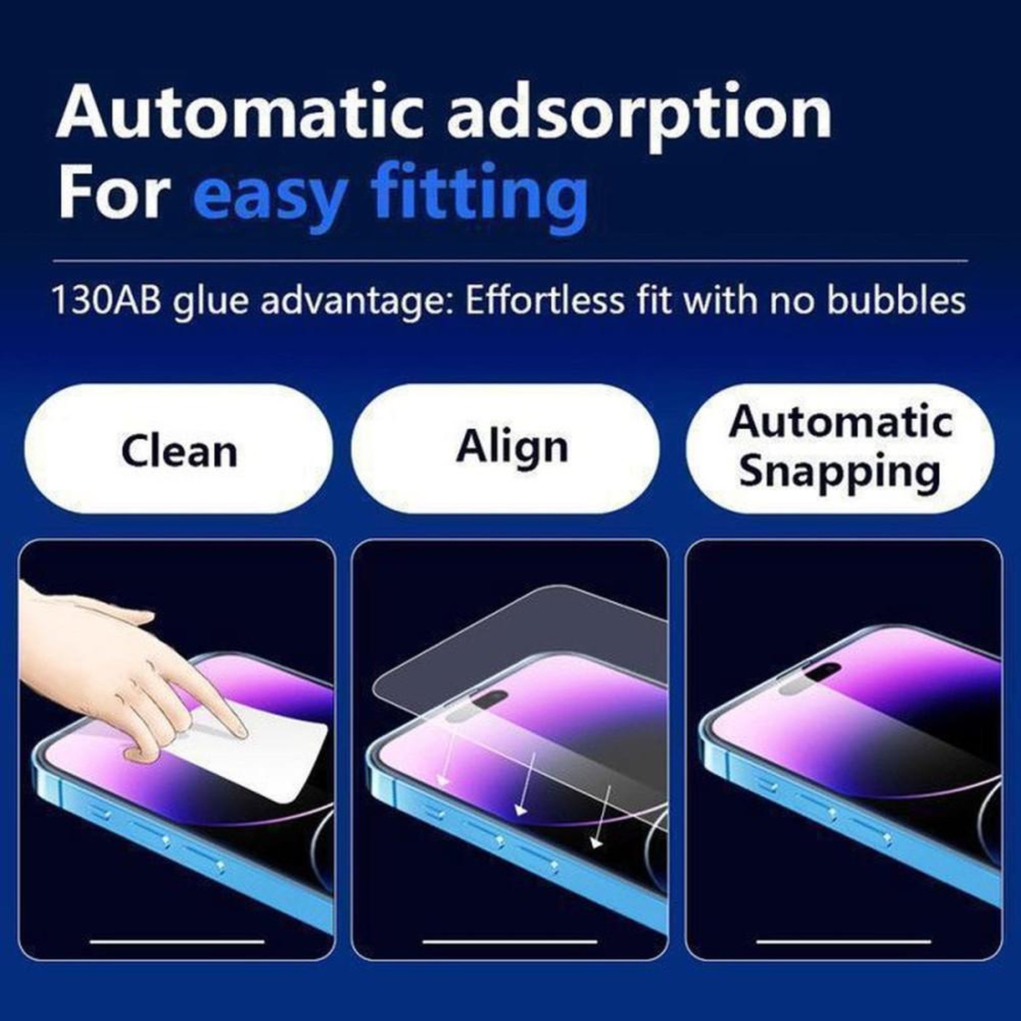 Voir la diapositive 4 : Film de protection écran en verre trempé pour iPhone 17 6,3 , 9H, lot de 2