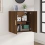 Voir la diapositive 3 : VIDAXL Armoire murale Chene marron 60x30x60 cm Bois d'ingenierie