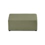 Voir la diapositive 5 : BEST MOBILIER Topaze - pouf - en tissu bouclette