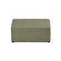 Voir la diapositive 5 : BEST MOBILIER Topaze - pouf - en tissu bouclette