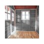 Voir la diapositive 4 : EXIT TOYS Maisonnette en bois pour enfants Loft 350 Gris - Exit Toys