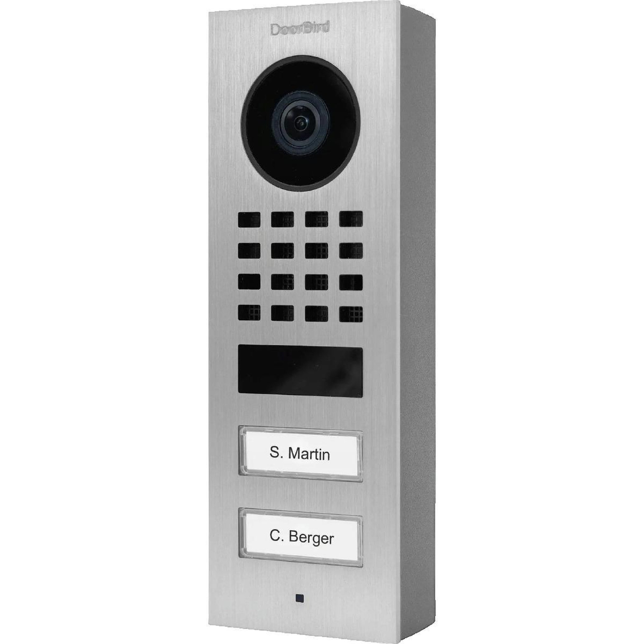 Voir la diapositive 3 : Door Système de portier vidéo DoorBird D1102V Acier Inoxydable