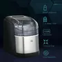 HOMCOM Machine à glaçons 1,7 L - réservoir glace 0,9 Kg - pelle, panier - gris noir