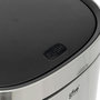 Voir la diapositive 3 : FIVE Poubelle de Cuisine Ouverture Pression  Inox  50L Argent