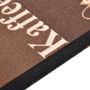 Voir la diapositive 4 : VIDAXL Tapis de cuisine lavable Marron cafe 60x300 cm