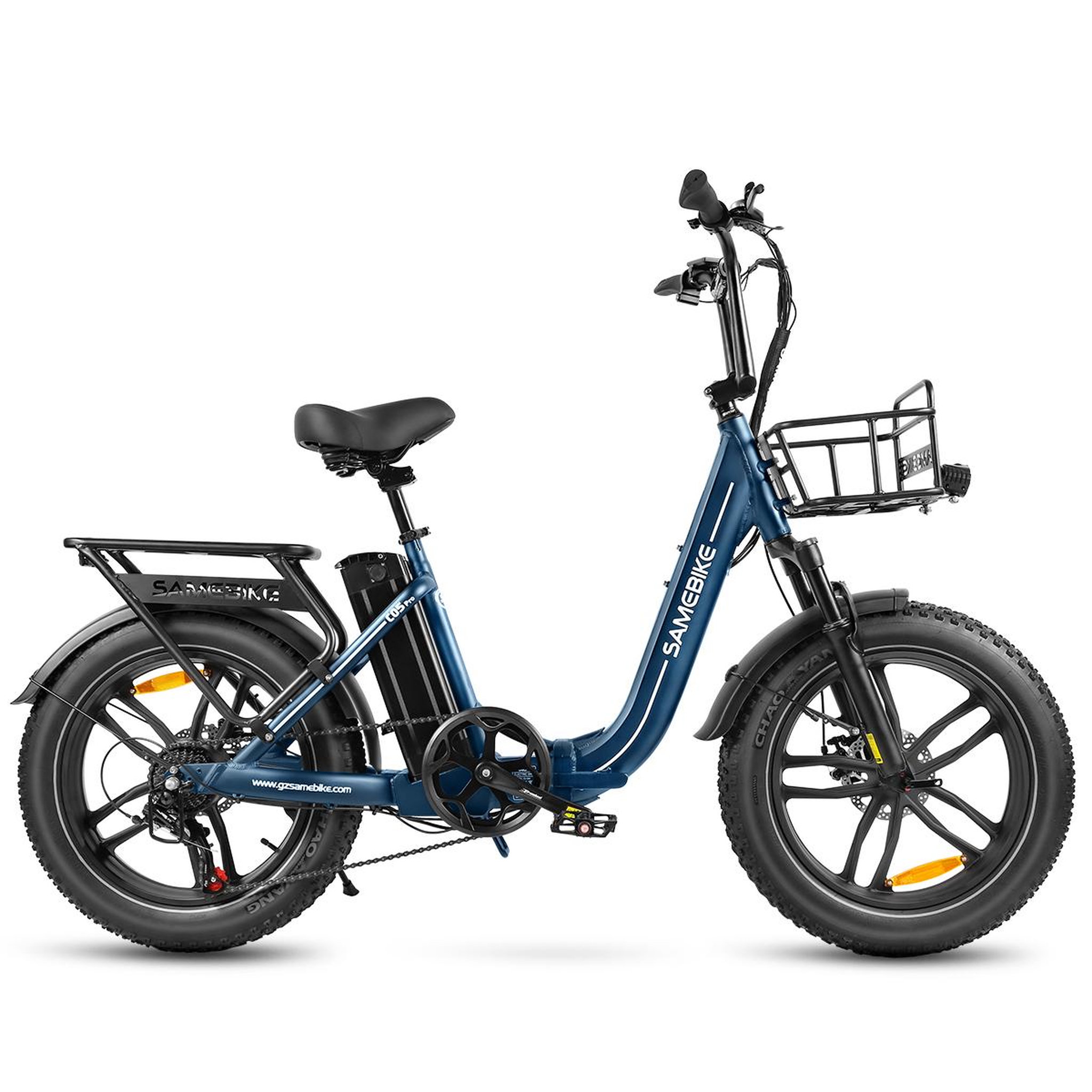 Voir la diapositive 3 : SAMEBIKE Vélo électrique pliable SAMEBIKE C05 Pro, 250 W