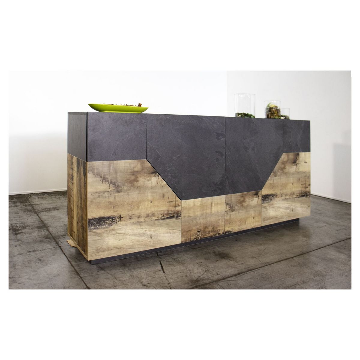 Buffet moderne 2 portes L160cm SORRENTE