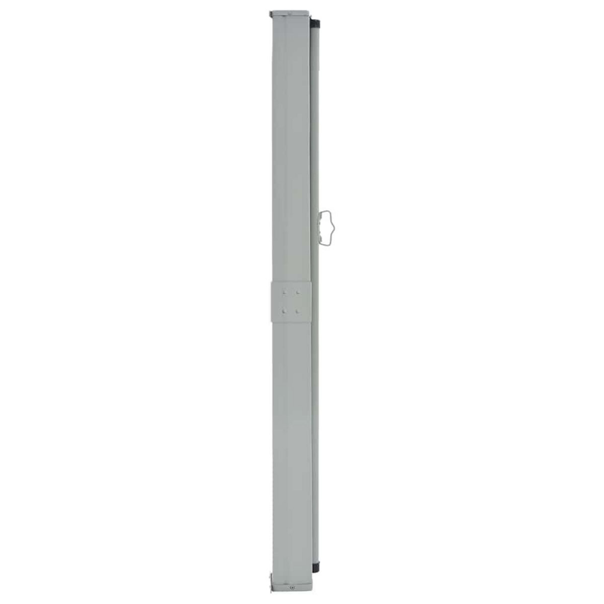 VIDAXL Auvent lateral retractable de patio 140 x 300 cm Noir