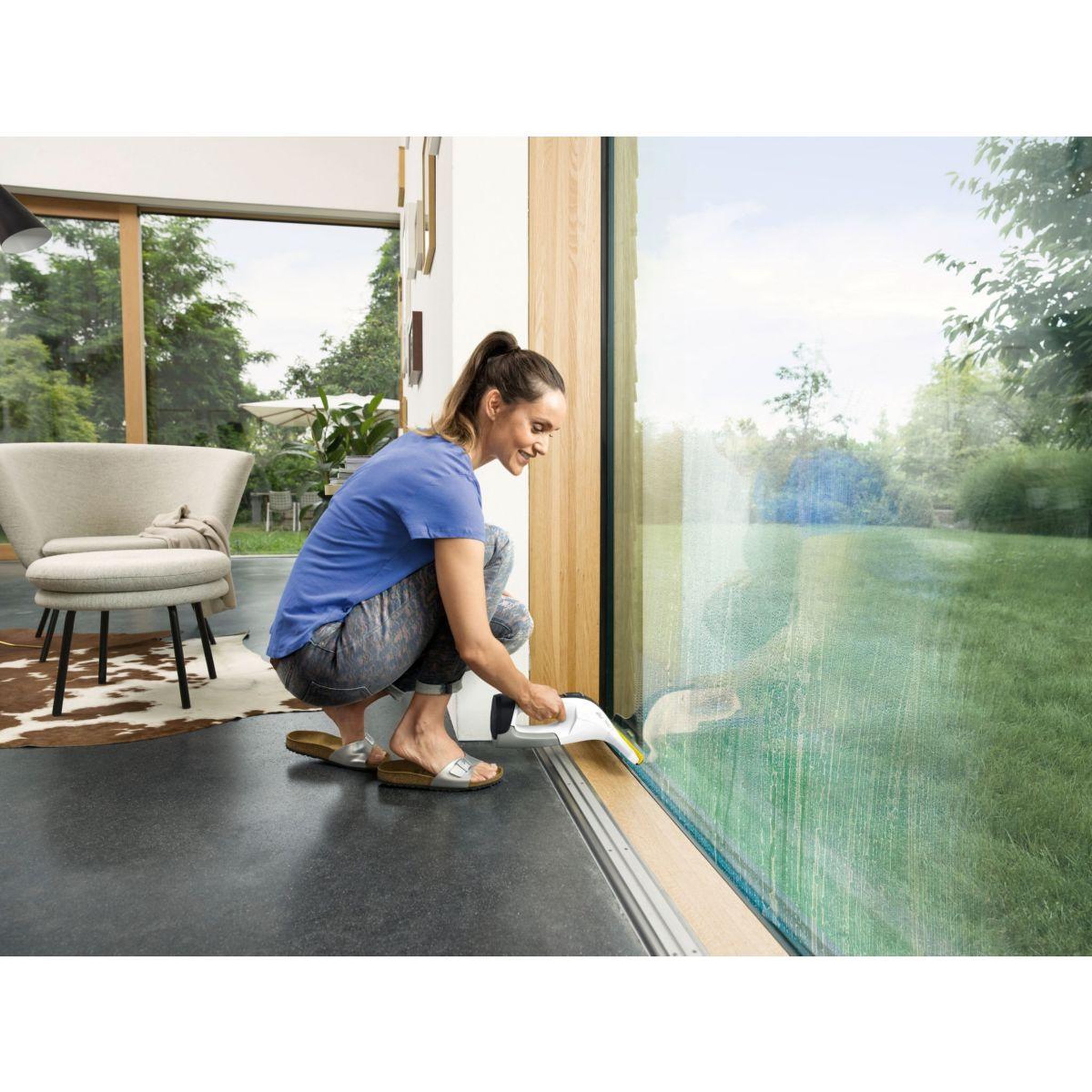 Voir la diapositive 4 : KARCHER Nettoyeur vitres WV 7 Signature Line