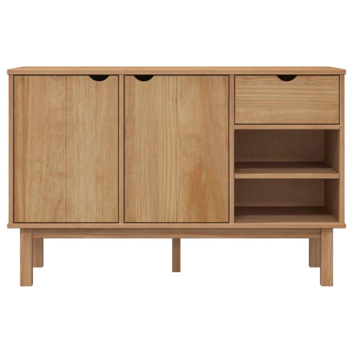 VIDAXL Buffet OTTA 114x43x73,5 cm Bois massif de pin