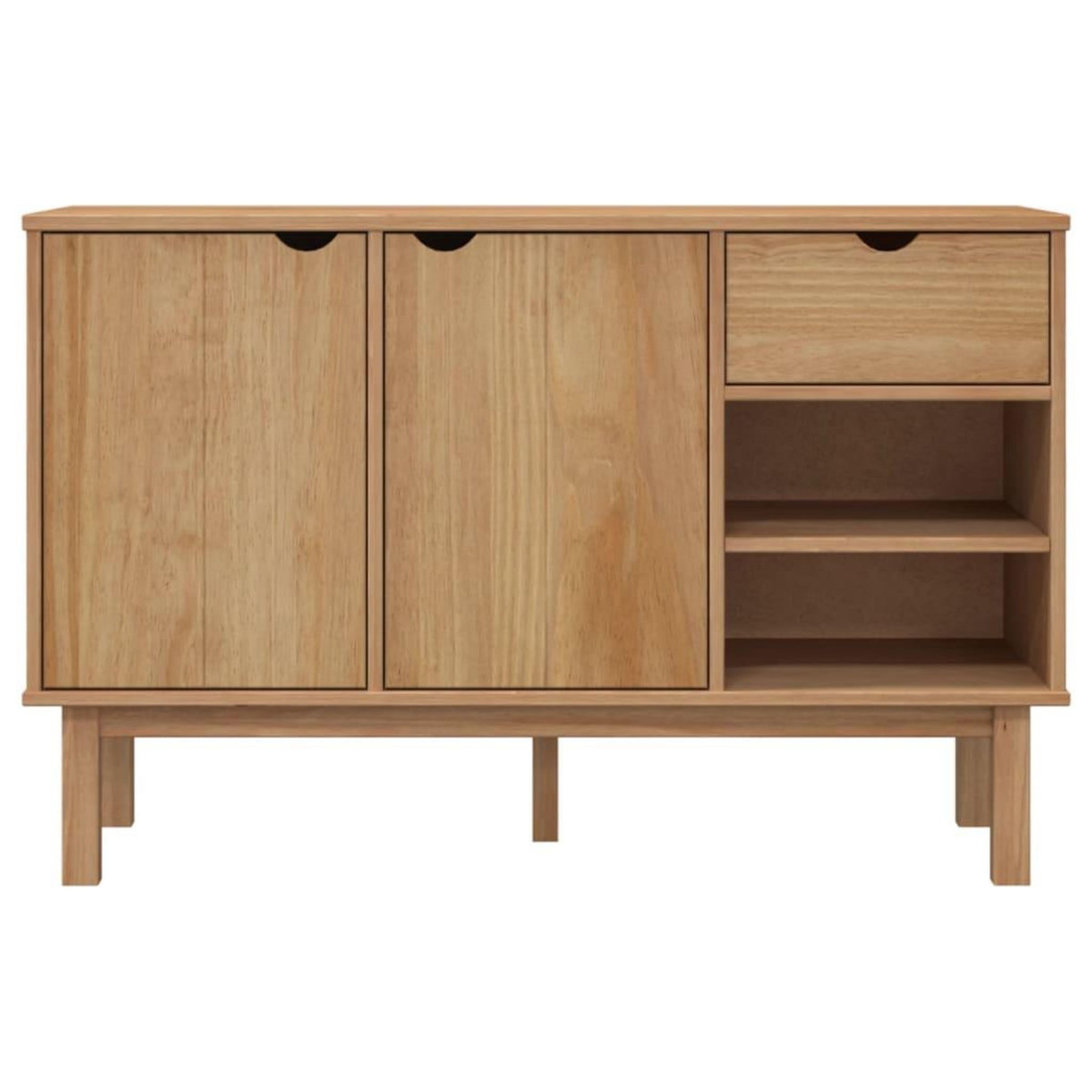 VIDAXL Buffet OTTA 114x43x73,5 cm Bois massif de pin