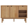Voir la diapositive 3 : VIDAXL Buffet OTTA 114x43x73,5 cm Bois massif de pin