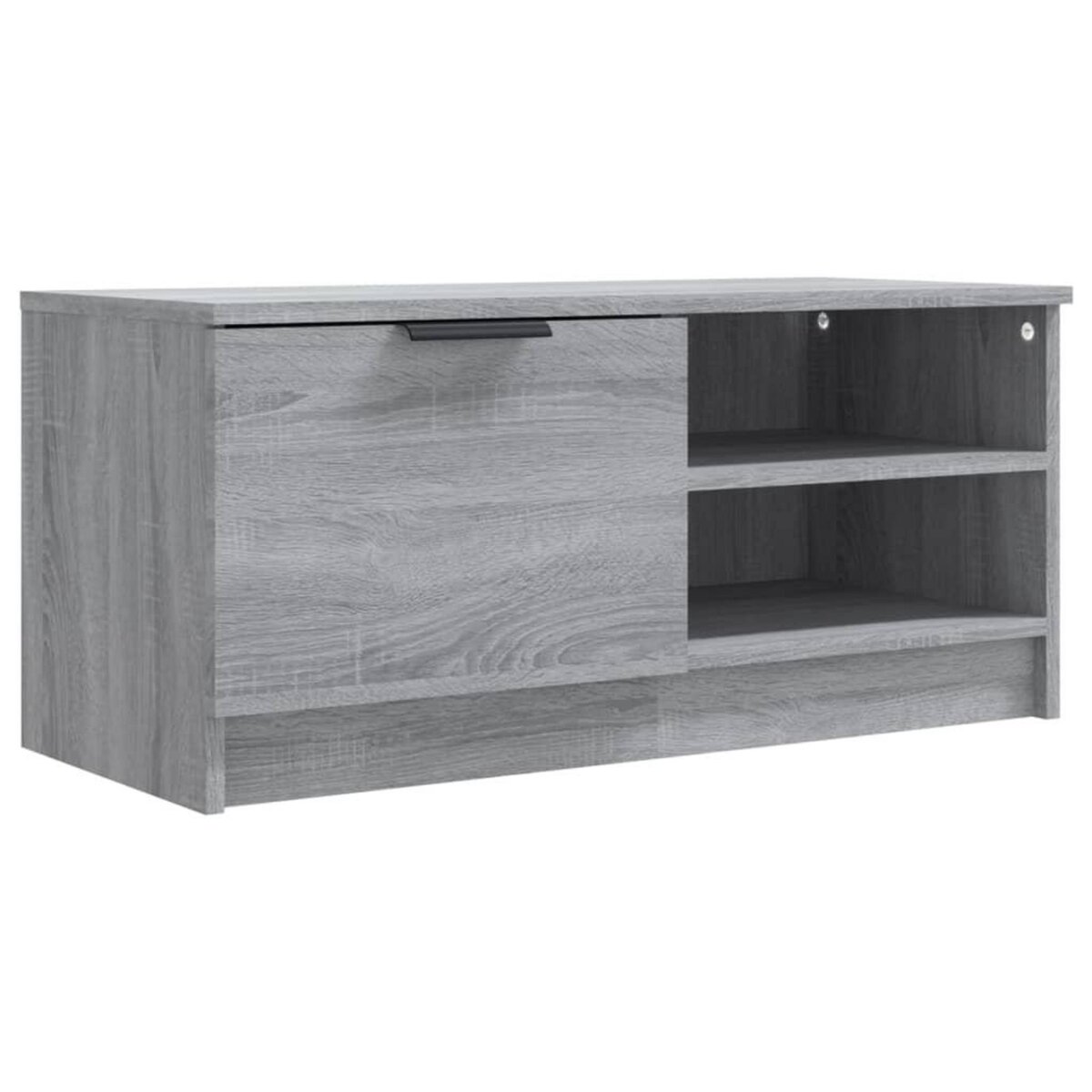 VIDAXL Meuble TV Sonoma gris 80x35x36,5 cm Bois d'ingenierie