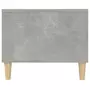 VIDAXL Table basse gris beton 102x50x40 cm bois d'ingenierie