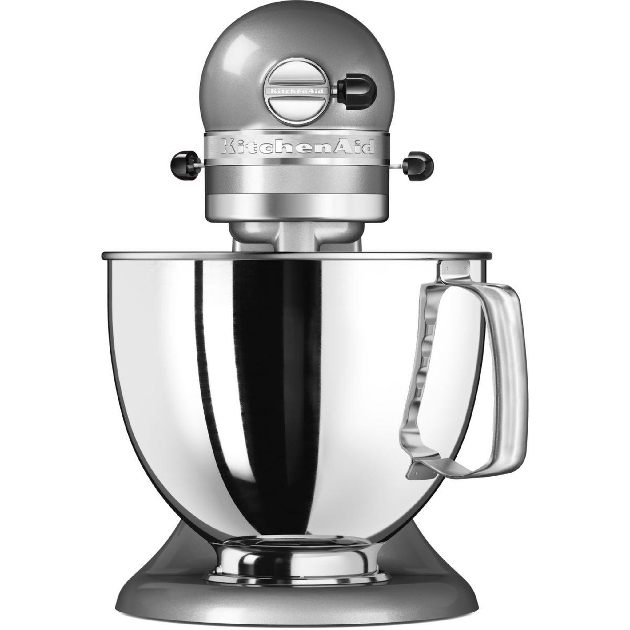 Voir la diapositive 3 : KitchenAid Robot pâtissier 5ksm125ecu artisan, gris, 4,8 l, bol avec poignée, 300 watts