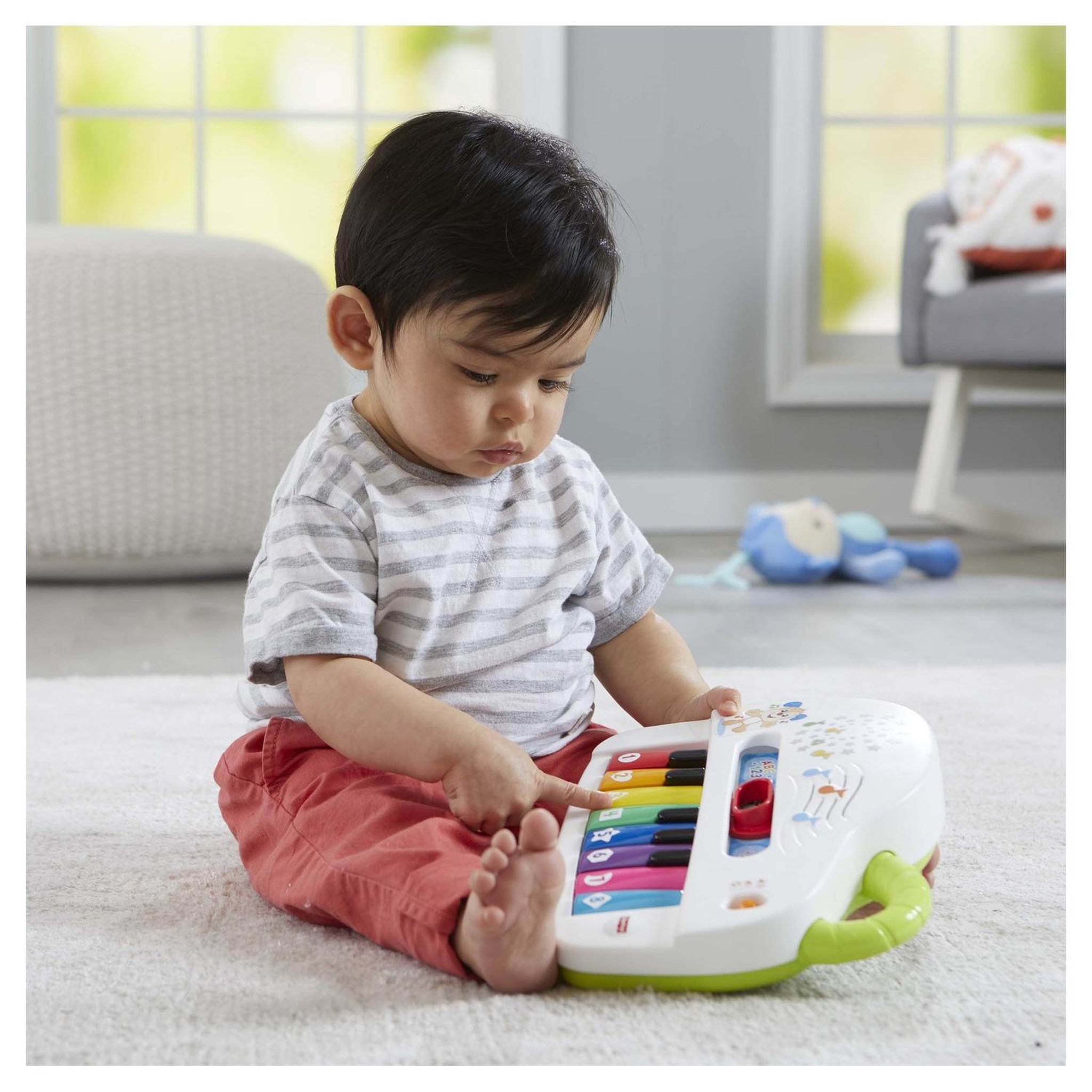 Voir la diapositive 2 : Fisher price Piano rigolo 