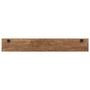 Voir la diapositive 5 : VIDAXL Cintre de couloir et 5 crochets 100x2,5x15 cm Bois recuperation