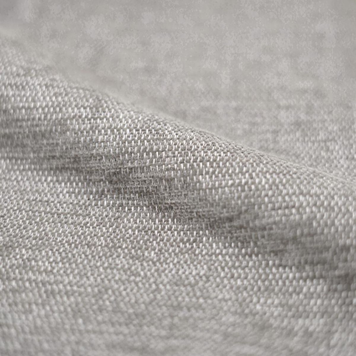 Rendez vous déco Chaise en tissu beige chiné et pieds noirs - Milly