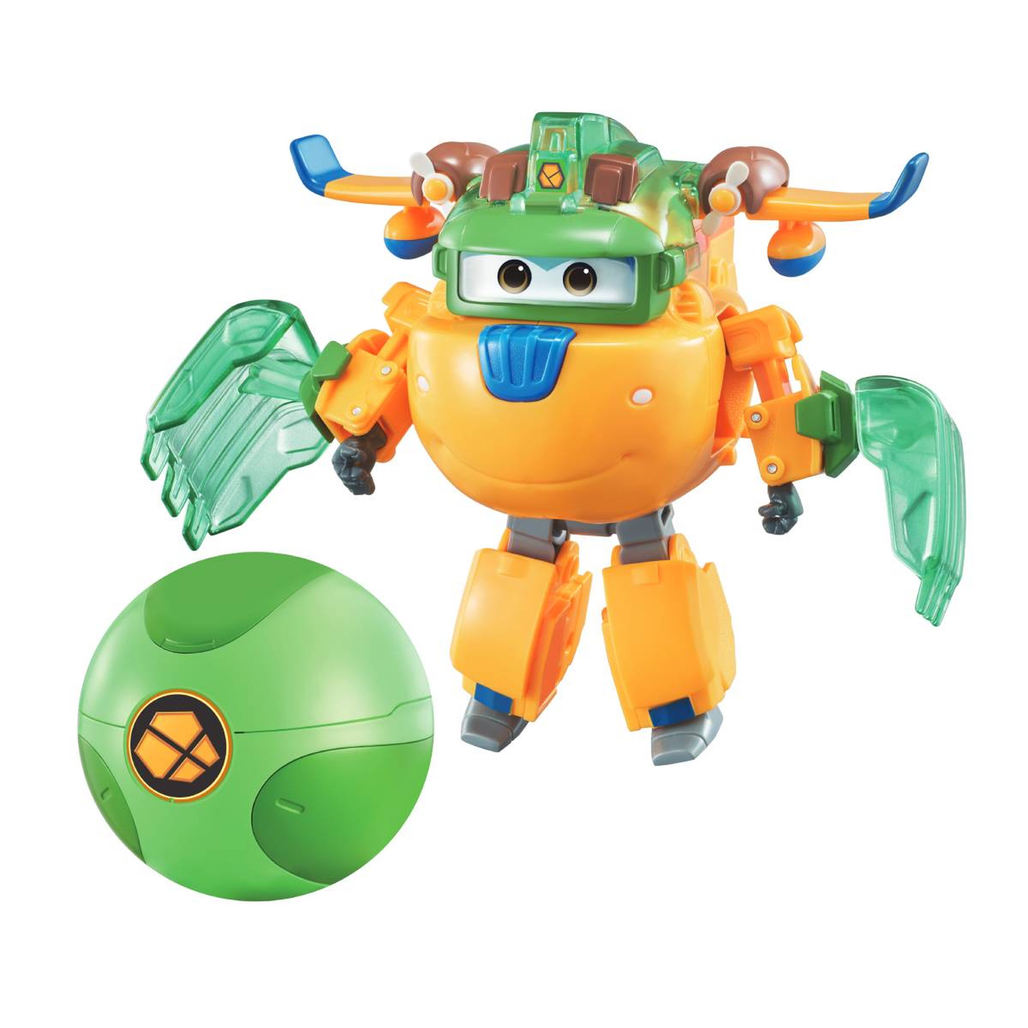 Voir la diapositive 2 : Auldey Super Wing Transforming Donnie + Earth Power