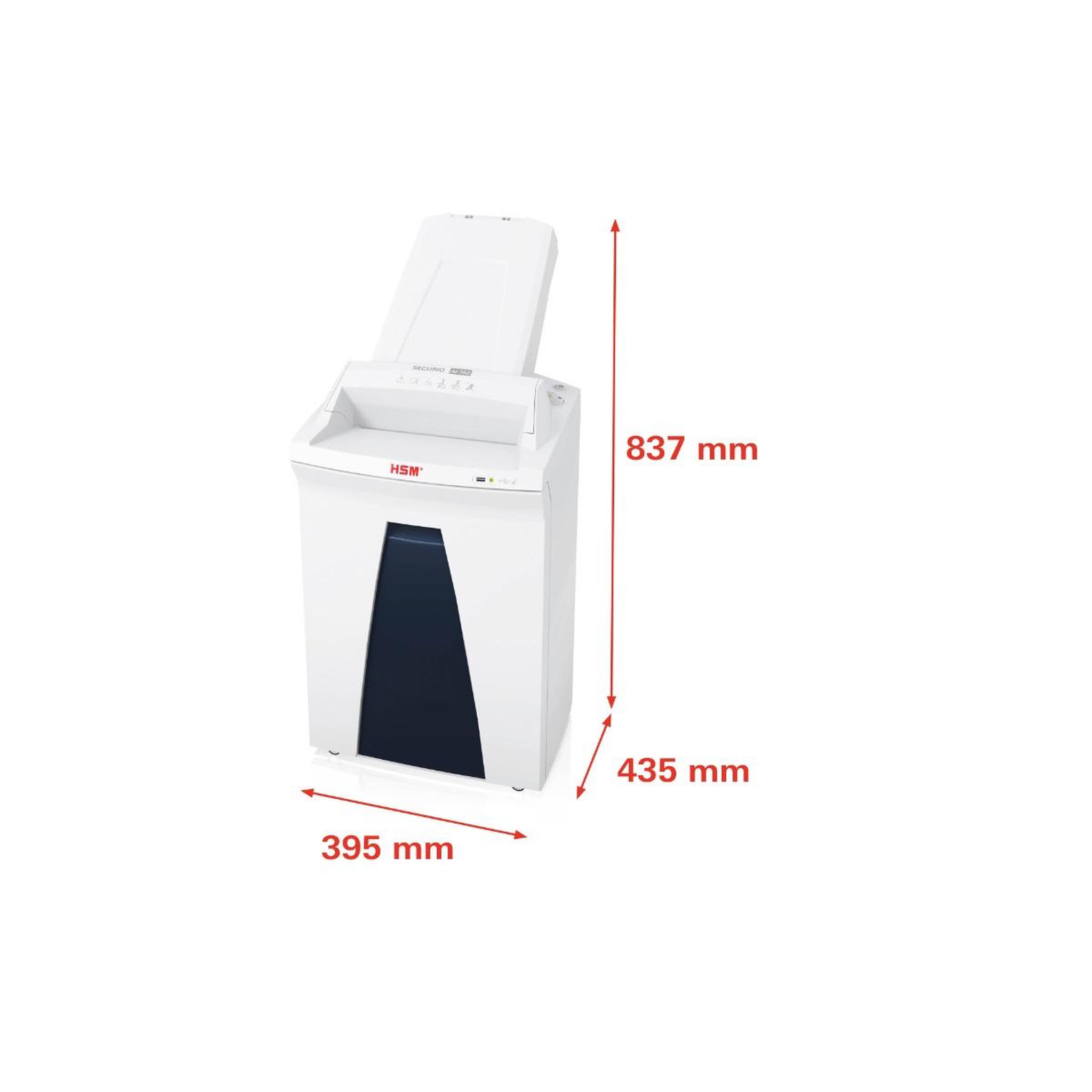 Voir la diapositive 2 : Hsm Destructeur de documents 8-10 feuilles coupes particules 1,9x15mm - 2112111