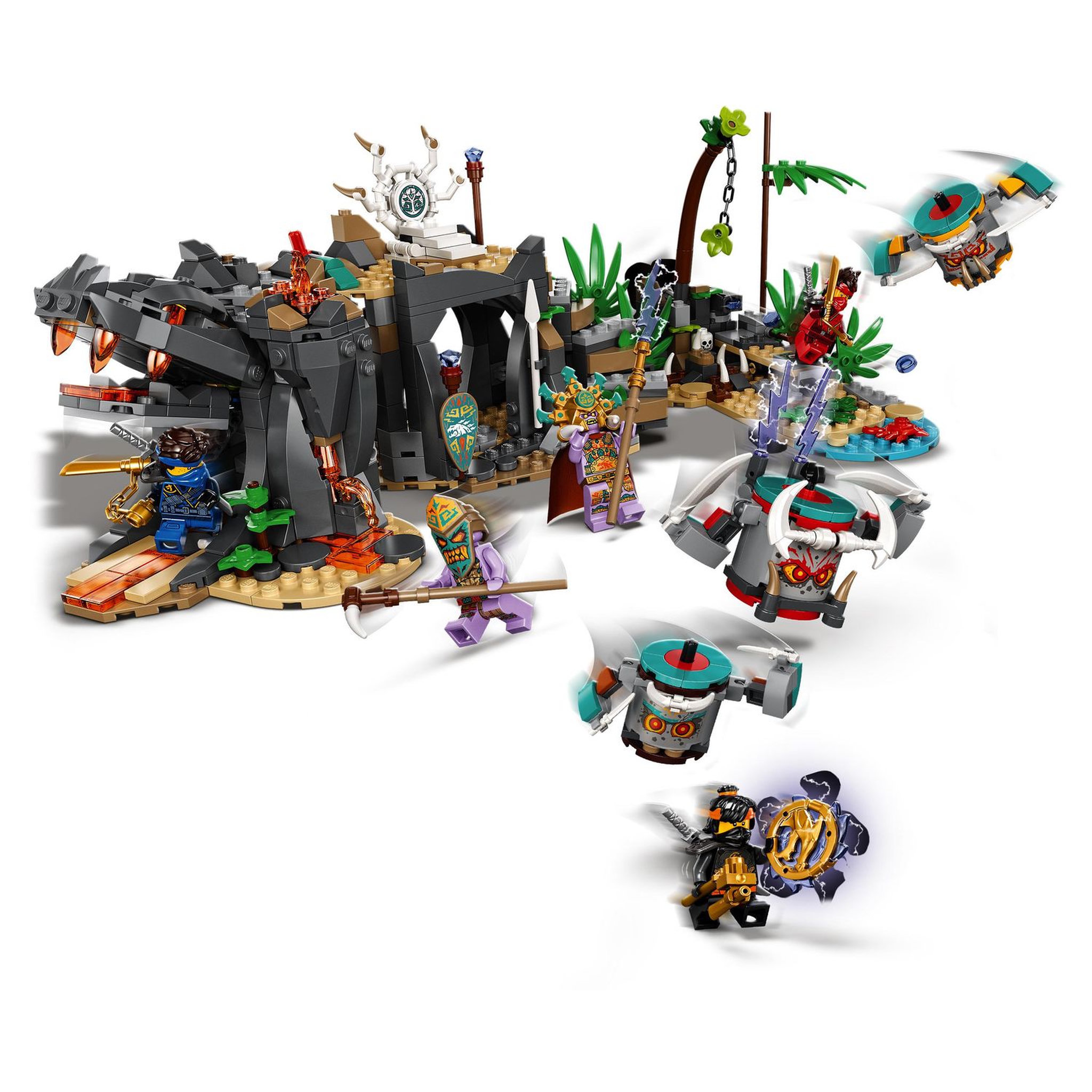 Voir la diapositive 3 : LEGO Ninjago 71747 - Le village des Gardiens