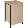 Voir la diapositive 6 : tectake Table de chevet Style industriel 40 x 42 x 605 cm