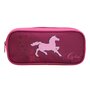 Bagtrotter Trousse scolaire rectangulaire Cybel Cheval Licorne Violette Bagtrotter