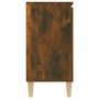Voir la diapositive 5 : VIDAXL Buffet Chene fume 101x35x70 cm Bois d'ingenierie