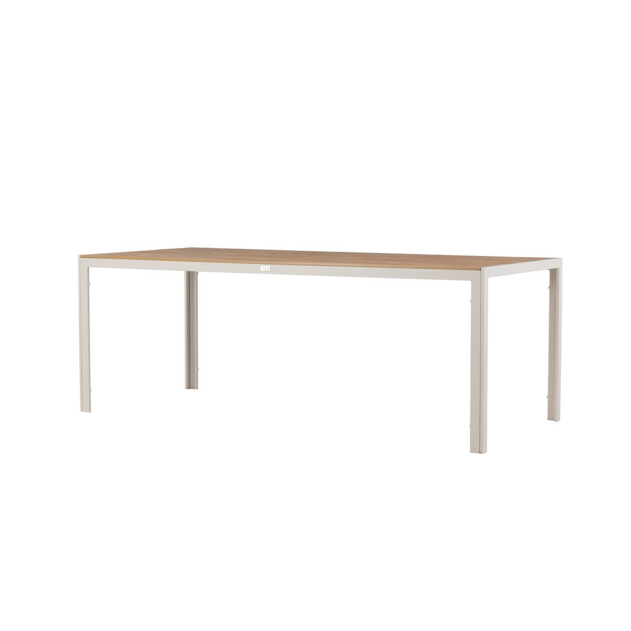 Voir la diapositive 5 : Paris Prix Table de jardin  break  205cm beige & naturel