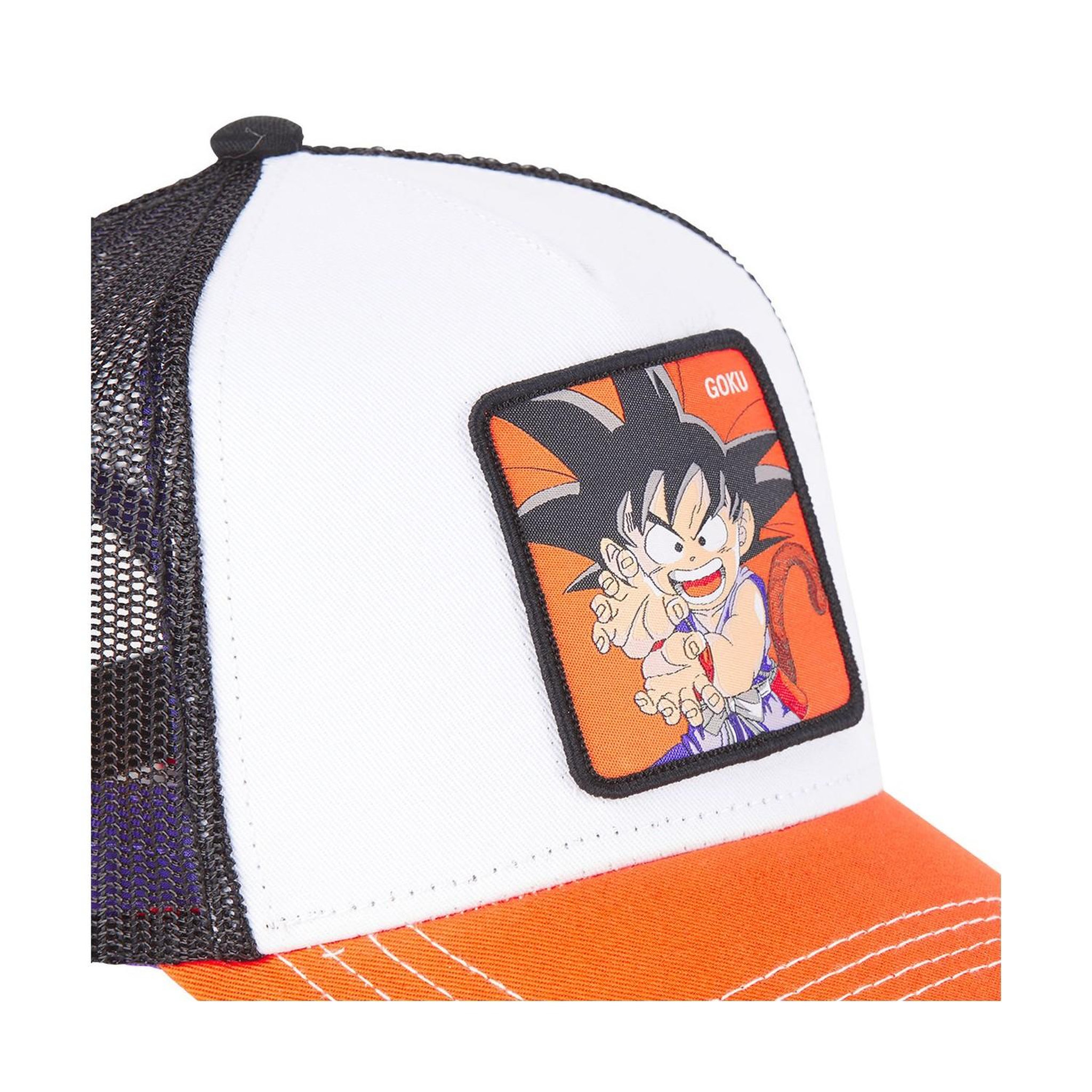 Voir la diapositive 3 : CAPSLAB Casquette trucker avec filet Dragon Ball Goku