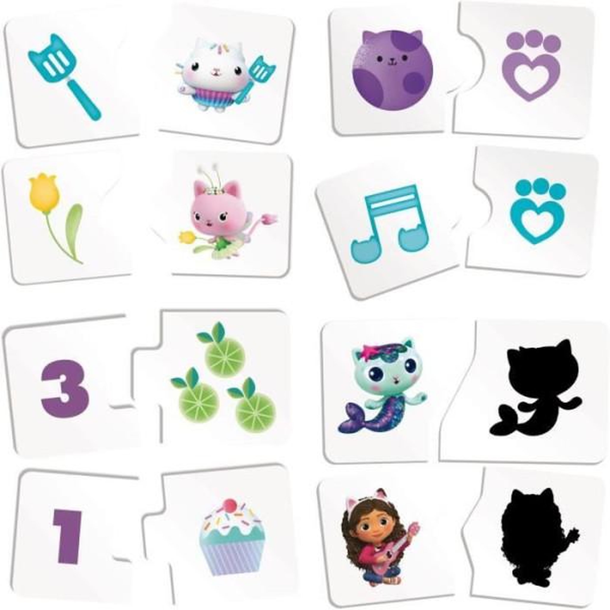 Voir la diapositive 3 : LISCIANI GIOCHI Table éducative - lisciani - gabby's dollhouse - super desk - jeux logiques - personnages animés - activités ludiques
