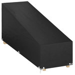 VIDAXL Housse de chaise longue 12 œillets 200x65x35/60 cm polyethylene